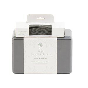 GAIAM multi Yoga Block And Strap Set